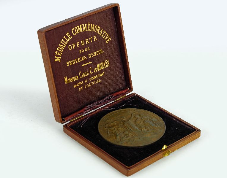 Medalha em cobre