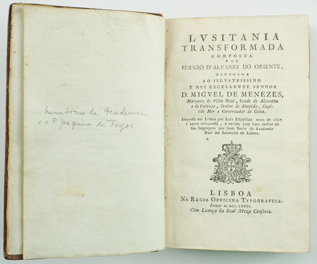 Lusitania Transformada (1781)